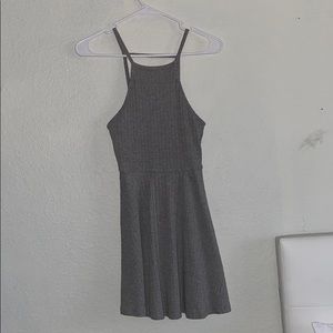 grey summer dress